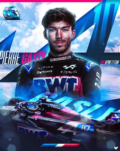 Pierre Gasly | BWT Alpine F1 Team | 2024 :: Behance