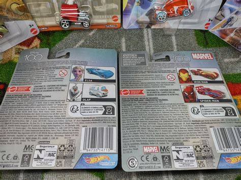 Disney Hot Wheels Character Set Car Bundle Snoopy Grogu Nemo Crush