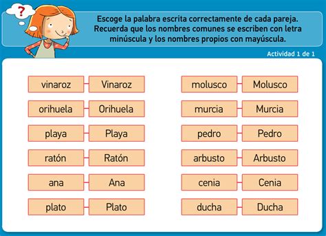 El Blog De Tercero El Nombre ComÚn Y Propio