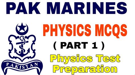 Pak Marines Physics Test Phsysics Mcqs Sailor Pak Navy Test