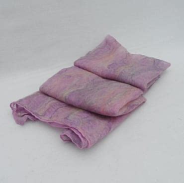 Nuno Felted Dress Scarf Violet Folksy