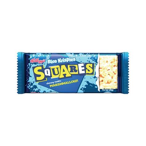 Kellogg S Rice Krispies Squares Chewy Marshmallow 28g Pack Of 30