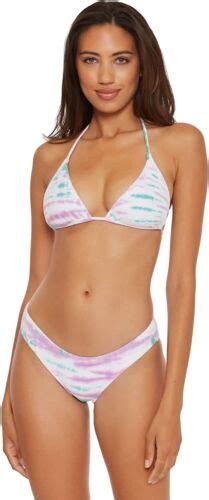 Becca By Rebecca Virtue Orchid Jasper Iconic Triangle Bikini Swim Top