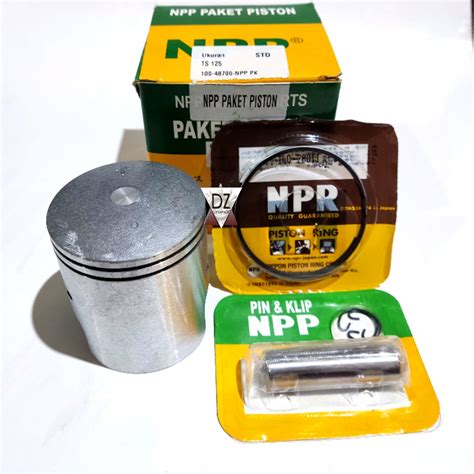 NPP PISTON SEHER KIT TS 125 OS OVERSIZE STANDAR STD 25 50 75 100 150