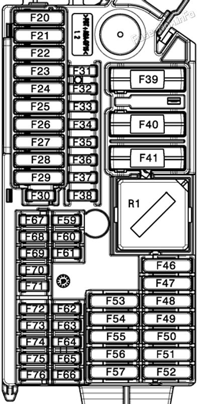 Fuse Box Diagram Bmw X7 G07 2019 2022