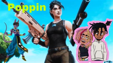 Poppin Feat Lil Pump Smokepurpp Fortnite Montage Youtube