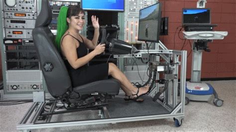 Sushii Takes The Simulator For A Spin Mp4 720p The Pedal Laboratory Clips4sale