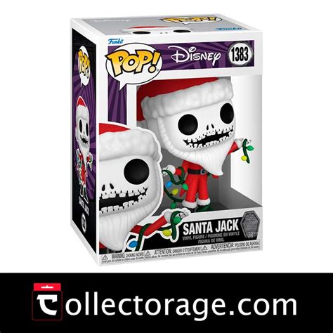 Funko Pop Santa Jack Pesadilla Antes De Navidad Disney