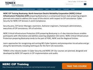 Nerc Cip Training Days Course Ppt