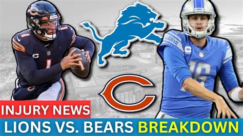 Lions Vs Bears Preview Prediction Keys To The Game Jahamyr Gibbs