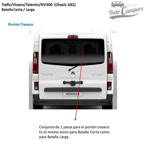 Aislantes T Rmicos Port N Trafic Vivaro Talento Nv Todo Campers