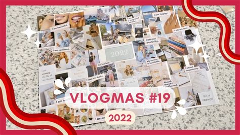 Vlogmas 19 O Meu Vision Board Para 2023 Youtube