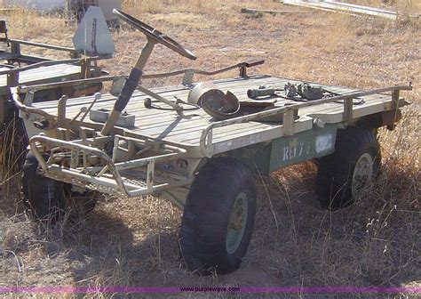 3 U S Military M274 1 2 Ton Utility Platform Trucks In Meade KS