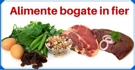 Alimente Bogate In Fier