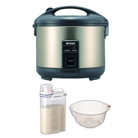 Tiger Jnp S U Stainless Steel Cup Conventional Rice Cooker Satin