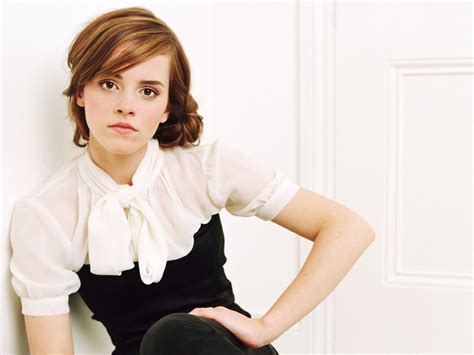 Actress Women Brown Eyes Emma Watson Brunette HD Wallpaper Rare