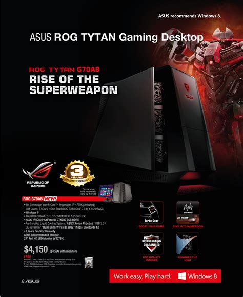 Sitex 2013 Asus Laptop Desktop And Gaming Pc Flyers