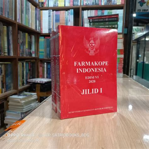 Jual Farmakope Indonesia Edisi Jild Farmakope Edisi Vi Tahun