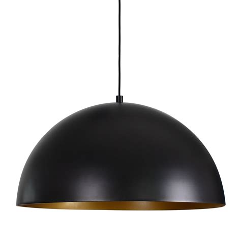 Large Black and Gold Finish Pendant Light | Ceiling pendant lights ...