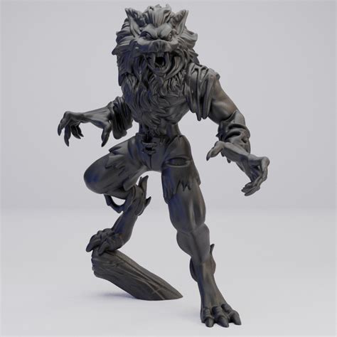 Hot Goblin ウェアウルフB ミニチュア ホットゴブリン 狼男 TRPG
