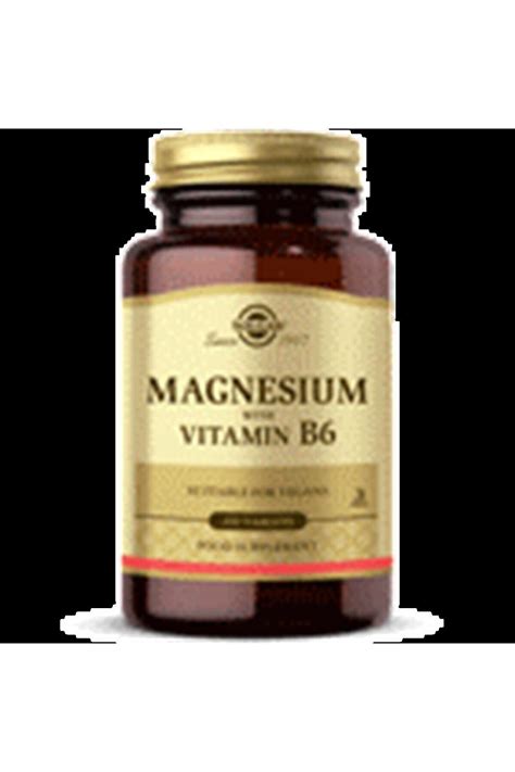 Solgar Magnesium With Vitamin B6 100 Tablet Fiyatı, Yorumları - Trendyol