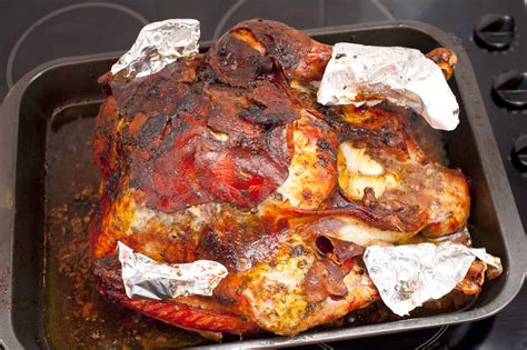 delicious cooked roast  stock image