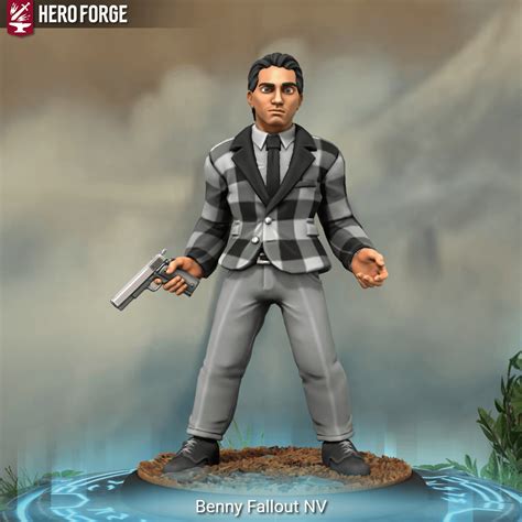 Benny Fallout New Vegas : r/HeroForgeMinis