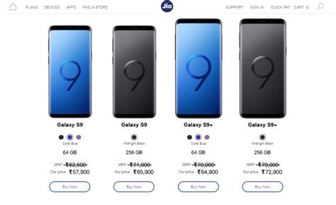 Airtel Or Jio Which Telco Is Offering Best Offer On Samsung Galaxy S9