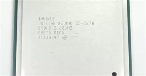 Intel Xeon Processor E5-2670