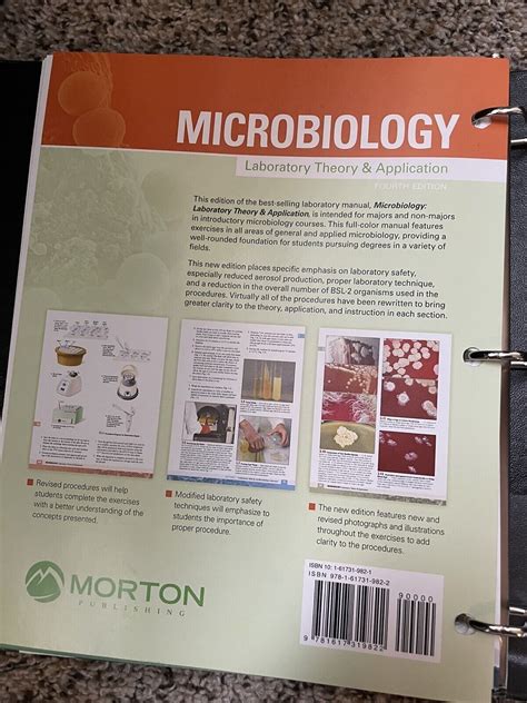 Microbiology Laboratory Theory And Application Fourth Edition