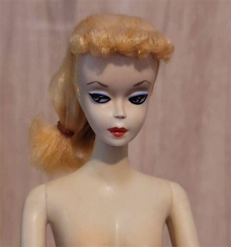 Vintage Barbie Ponytail Blonde Original Tm Box Rare No Play Condition