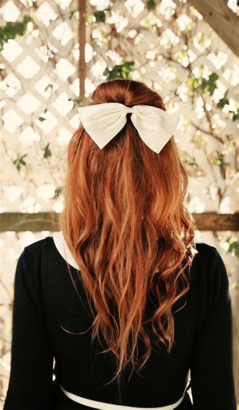 32 Adorable Hairstyles with Bows - Style Motivation