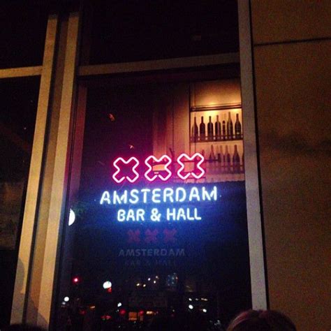 Amsterdam Bar & Hall | Amsterdam bar, Amsterdam, Hall