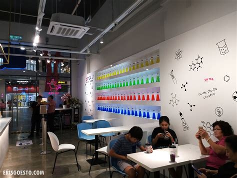 Chemistry Themed Bubble Milk Tea Qr Tea Lab Sunway Geo Avenue