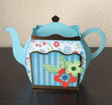 A Thing For Paper Teapot Box Card