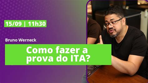 Como Estudar Para O Ita - Como estudar para a prova de Linguagens do ITA - YouTube