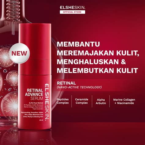 Jual READY STOK NEW LAUNCHING Elsheskin Retinal Advance Serum 20ml