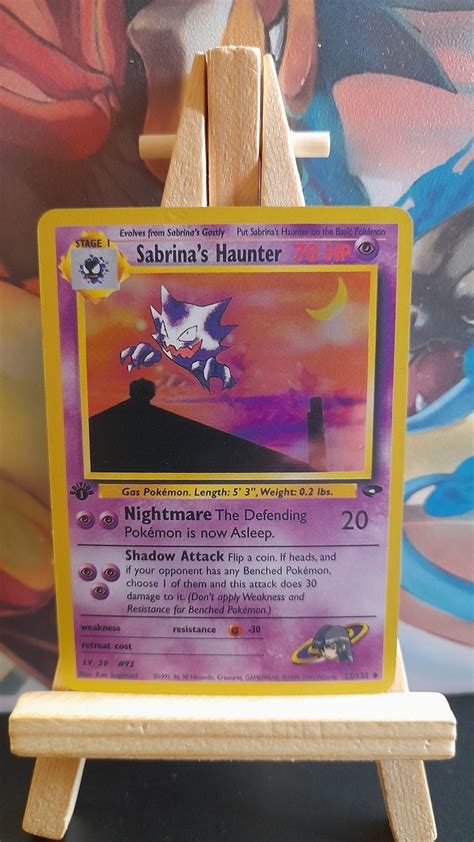 Pokémon Sabrinas Haunter 55132 Gym Challenge Edition 1 Etsy