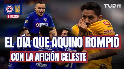 El día que Aquino BESÓ EL ESCUDO de Tigres ante Cruz Azul PREVIA CL