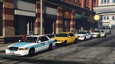 Chicago Taxi Ford Crown Gta5