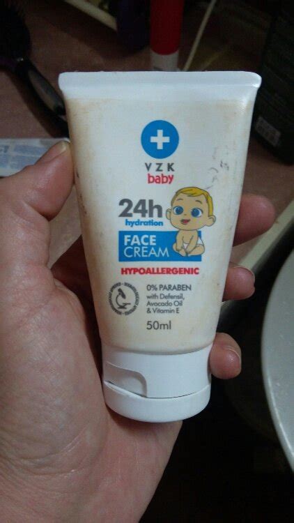 Vzk Baby Hypoallergenic Face Cream 50 Ml Inci Beauty