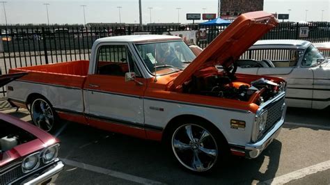 Chevy C Truck Nice Color Combination And Rims Just Right