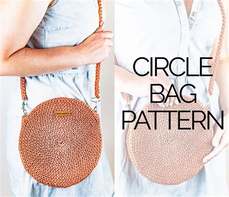 Crochet Circle Bag Pattern Crochet Round Bag Pattern Crochet Circle