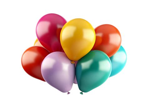 Birthday Balloons Transparent Background