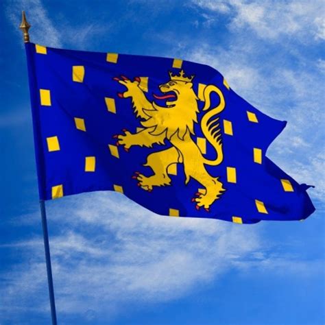 Drapeau De La Franche Comté Disponibles En 6 Tailles Différentes