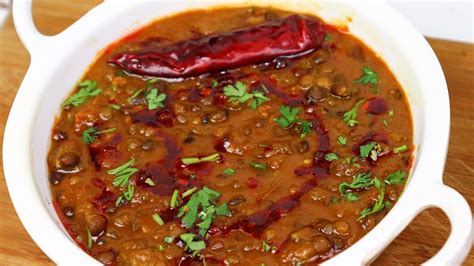 Tasty Aromatic Whole Masoor Dal Tadka Recipe YouTube