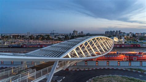 Beersheba Station Bridge In Israel Is Shaped Like A Pair Of Eyes