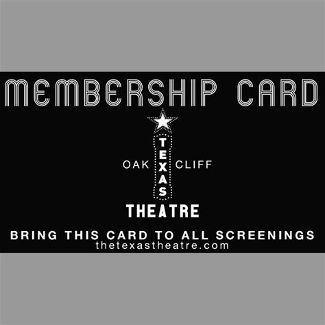 Texas Theatre Gift Card - The Texas Theatre