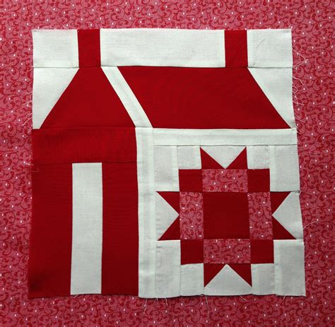 Just Takes 2™ Schoolhouse Quilt Block 3 Pieced Border Barn Quilt