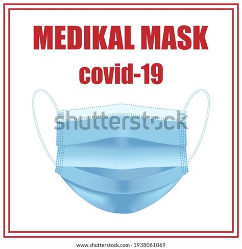 How Wear Surgical Mask Properly Virus Stock Vector Royalty Free